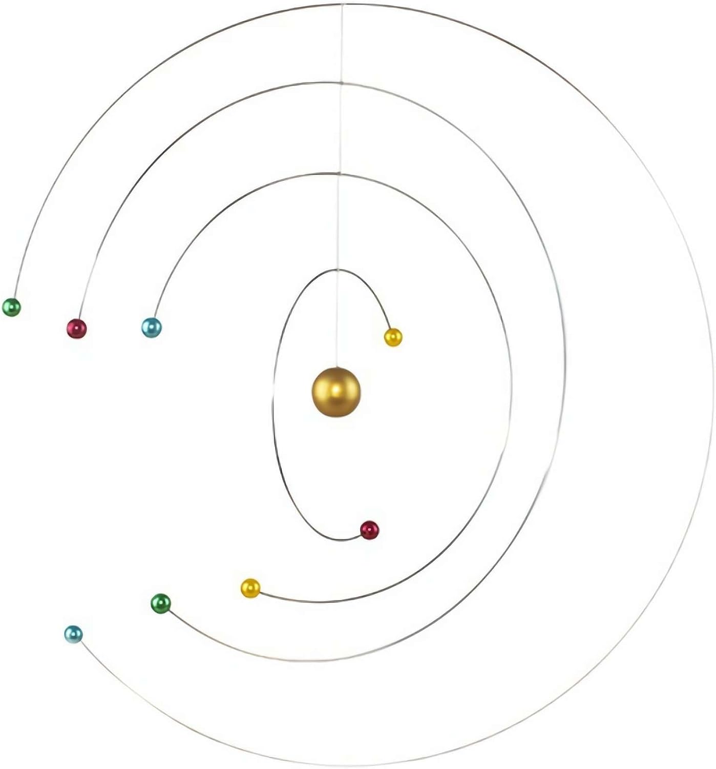 Wmool Balanced Dynamic Pendant Wind Chime Hanger for Unique Outdoor Decor and Science Project