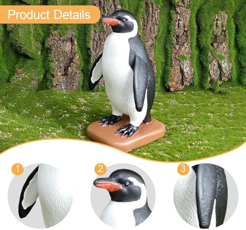 Cute Penguin Key Holder Decor Desk Sculpture