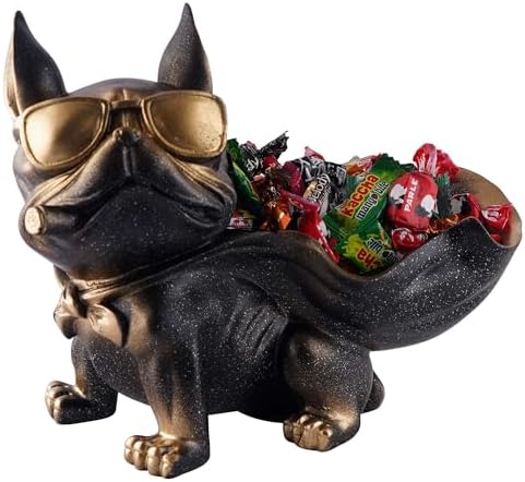 Cool Dog Sculpture Resin Showpiece for Home Decor