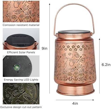 Styleonme Dragonfly Solar Light Decor