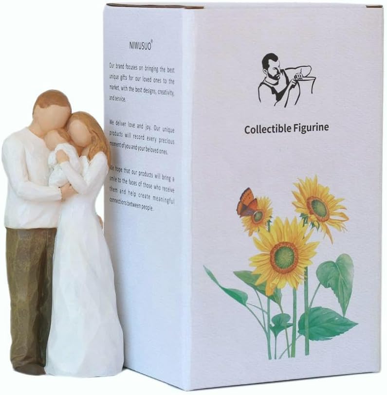 New Parent Baby Figurine Gift Statue