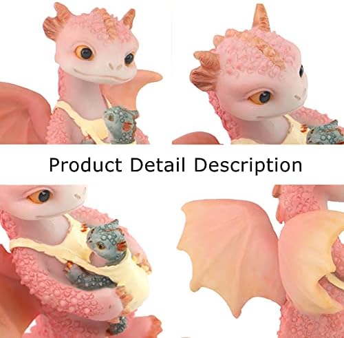 Mini Dragon Figurine Resin Home Decor