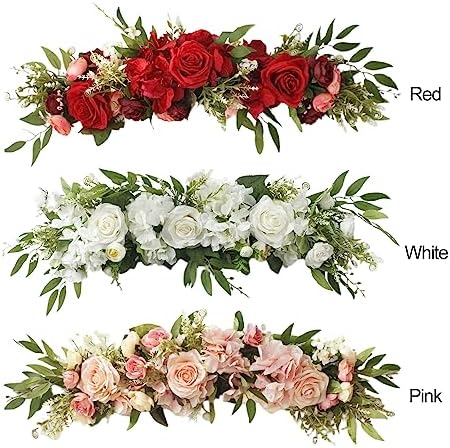 Treetdov Rose Swag Flowers Wedding Arch Artificial Decor