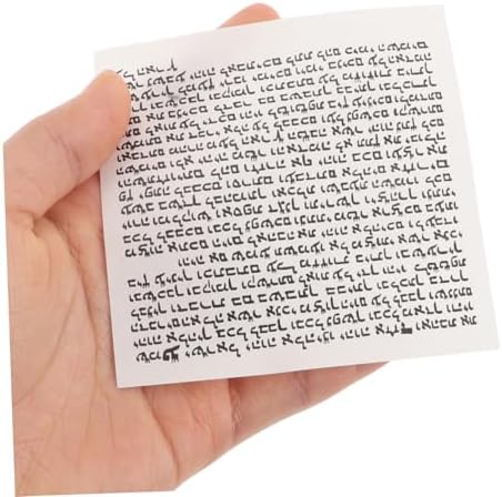 PRETYZOOM Jewish Wedding Mezuzah Scroll for Door