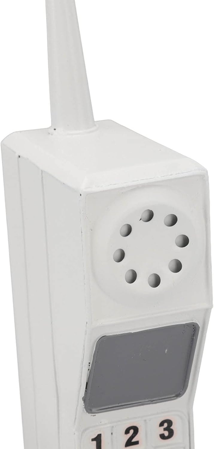 Retro Nostalgia Mobile Phone Prop Decor White