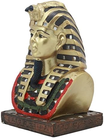 Ebros Ancient Egyptian Mask of King Tut Bust Statue