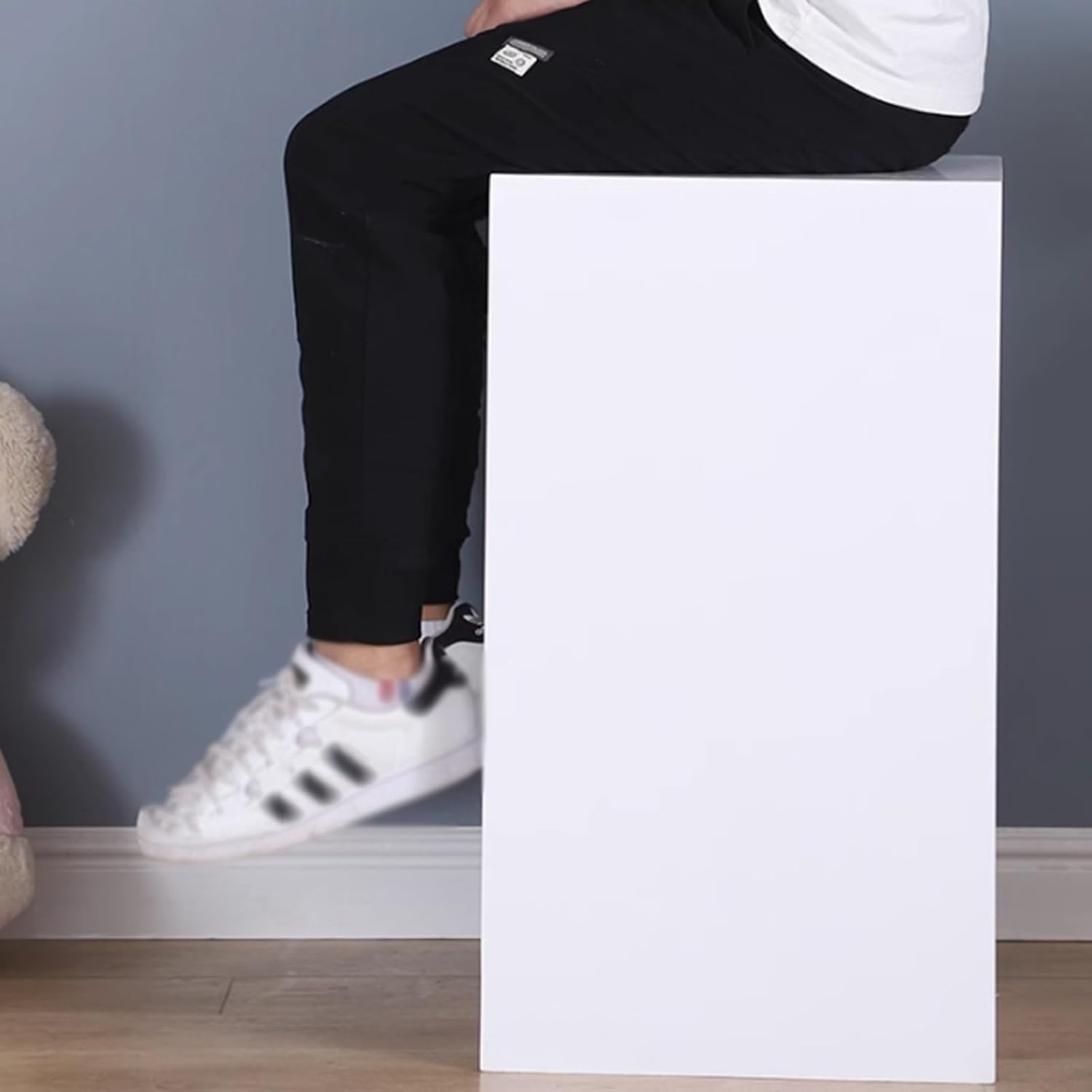 Square Wedding Dessert Table Cube Pillar Display Stand 315 Inch Tall