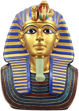 Atlantic Ebros King Tut Pharaoh Bust Figurine 11 Inch