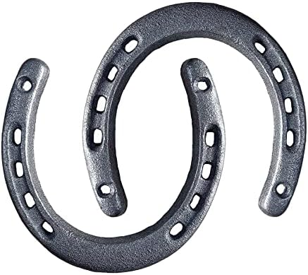 Atpxdk 2 Pc Cast Iron Horseshoe Wall Decor