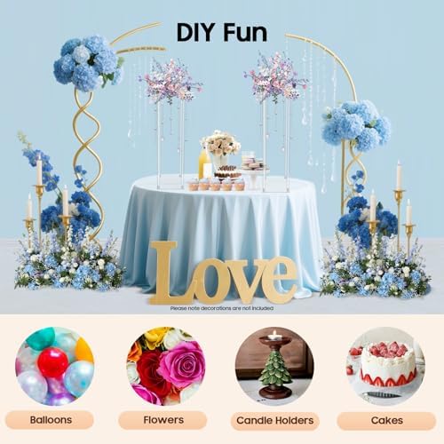 10PCS 23 6 Inch Acrylic Wedding Flower Stand
