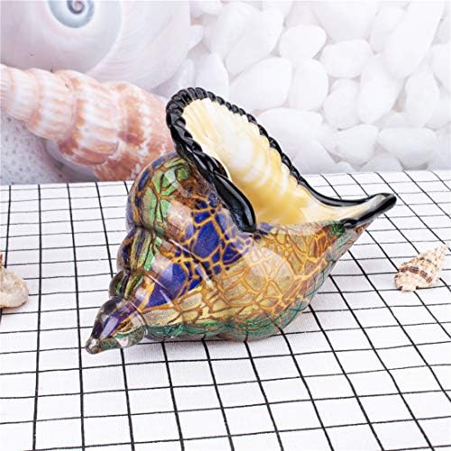QFkris Glass Conch Figurines - Unique Home Decor