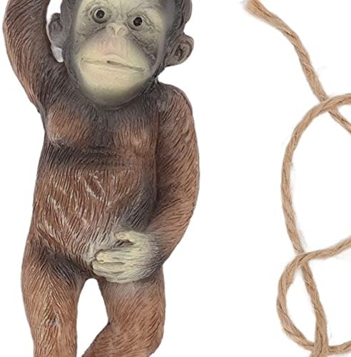Garden Monkey Statue Exquisite Carving Resin