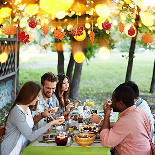 Tatuo 24 Pcs Fall Tree Decorations for Thanksgiving