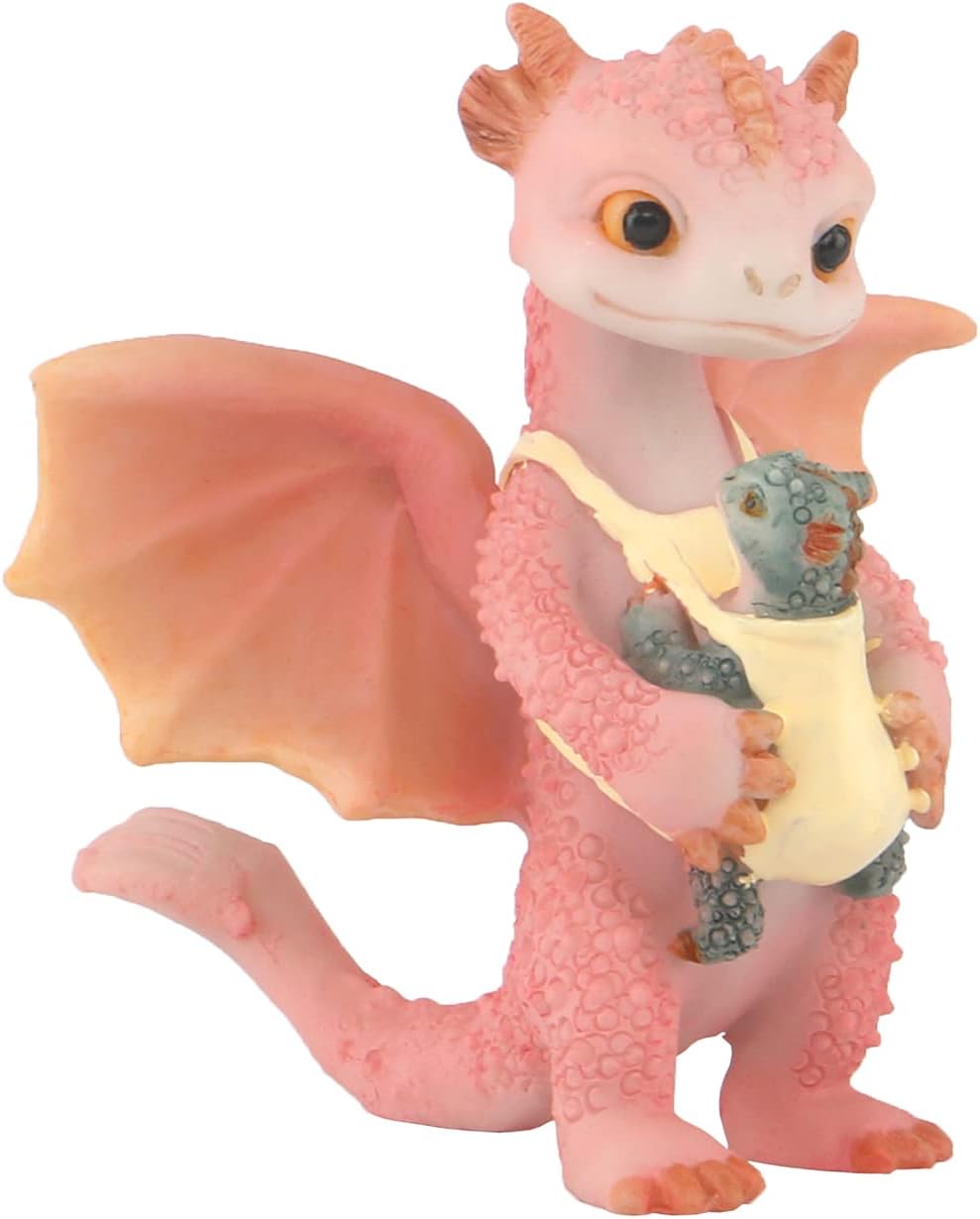 Mini Dragon Figurine Resin Home Decor