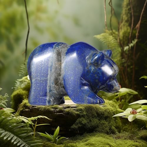 3 Inch Bear Figurine Gift for Home Office Decor