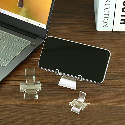 Rock Display Stand with 3 Sizes and 36PCS Acrylic Stands for Home Decor and Art