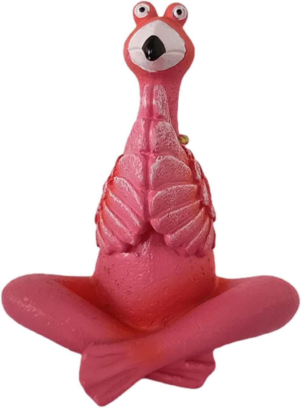 Fenteer Flamingo Figurine Garden Decor Sculpture
