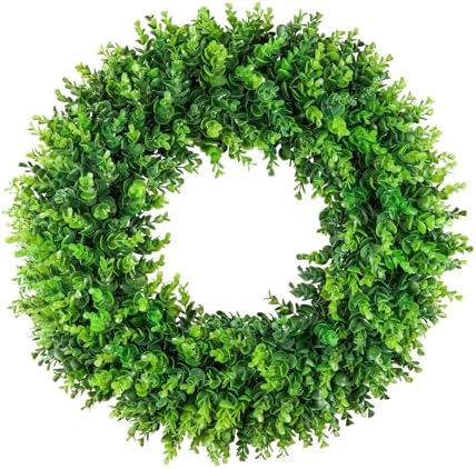 DDHS 24 Inch Artificial Spring Wreath for Front Door