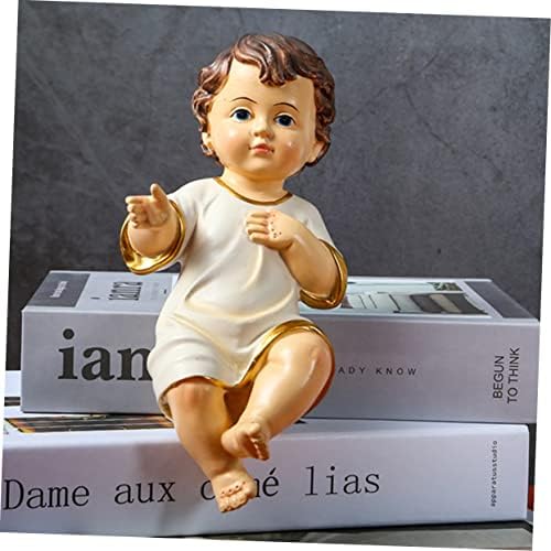BESTYASH Resin Jesus Doll Ornament for Christmas Decor
