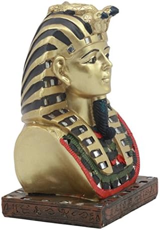 Ebros Ancient Egyptian Mask of King Tut Bust Statue