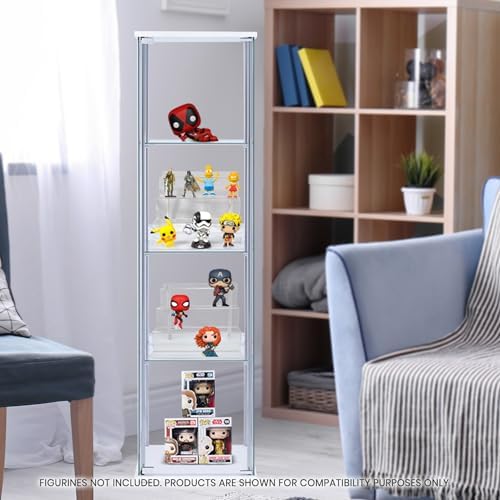 EVORETRO 4-Tier Display Riser Stand 2 Pack Shelf Organizer