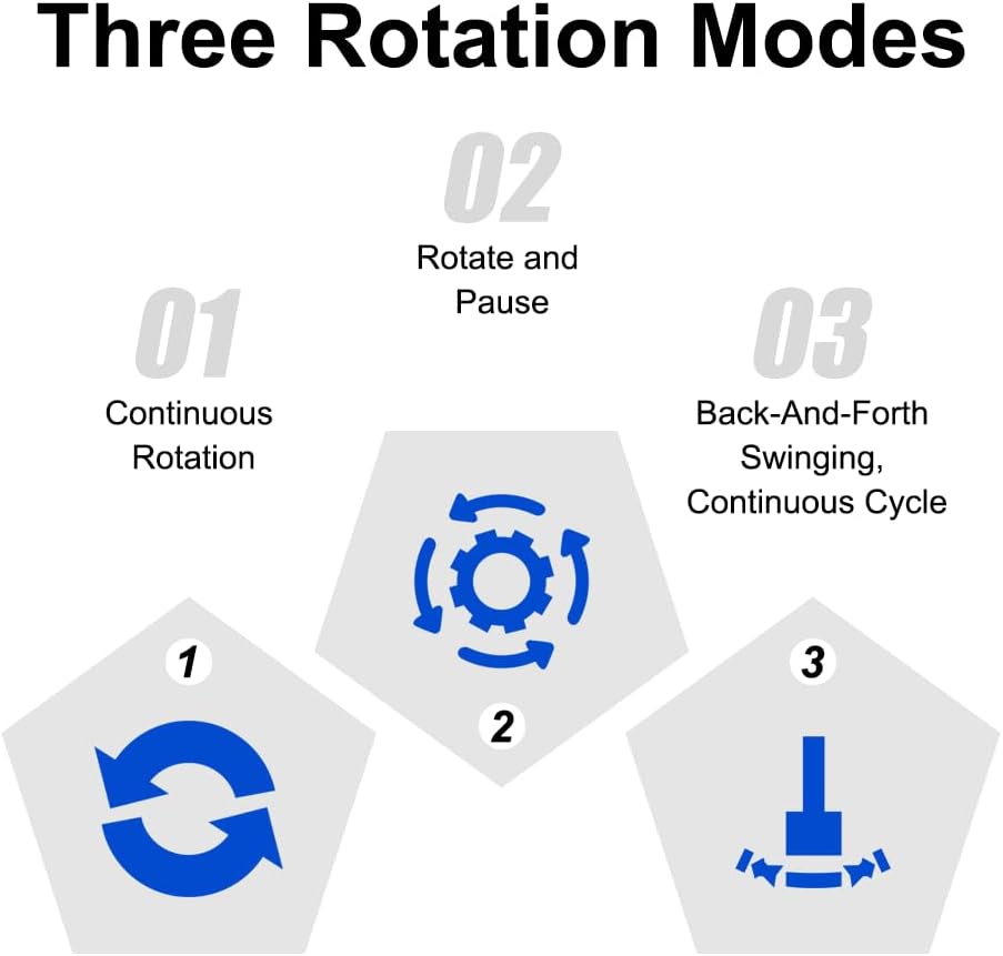 ComXim Rotating Display Stand with Type-C Power Cable