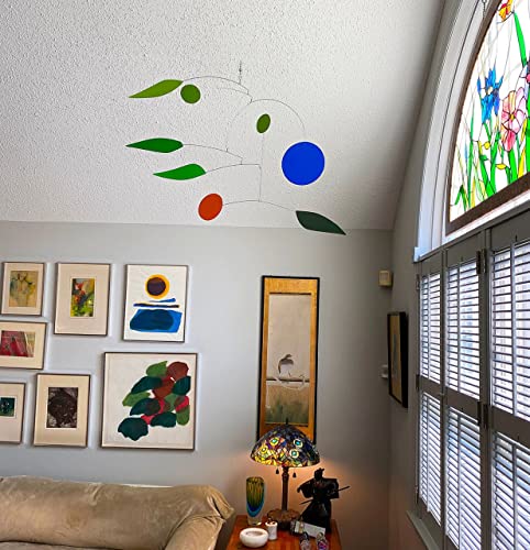 The Pinwheel Mobile Midcentury Modern Indoor Outdoor Decor