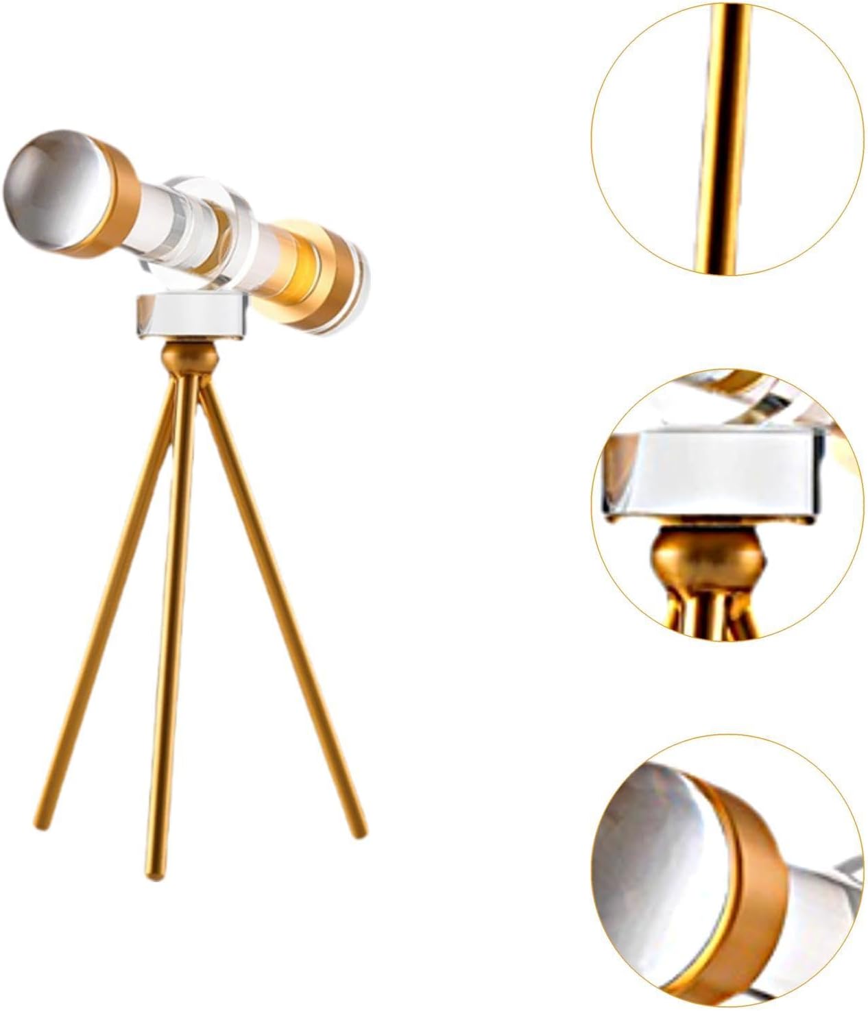 Telescope Sculpture Collectible Desktop Ornament