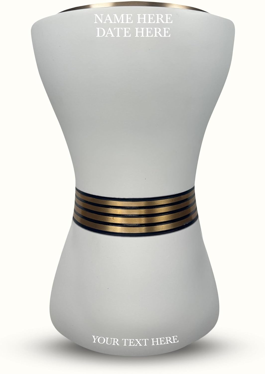 Custom Personalized Cremation Urn with Name and Text