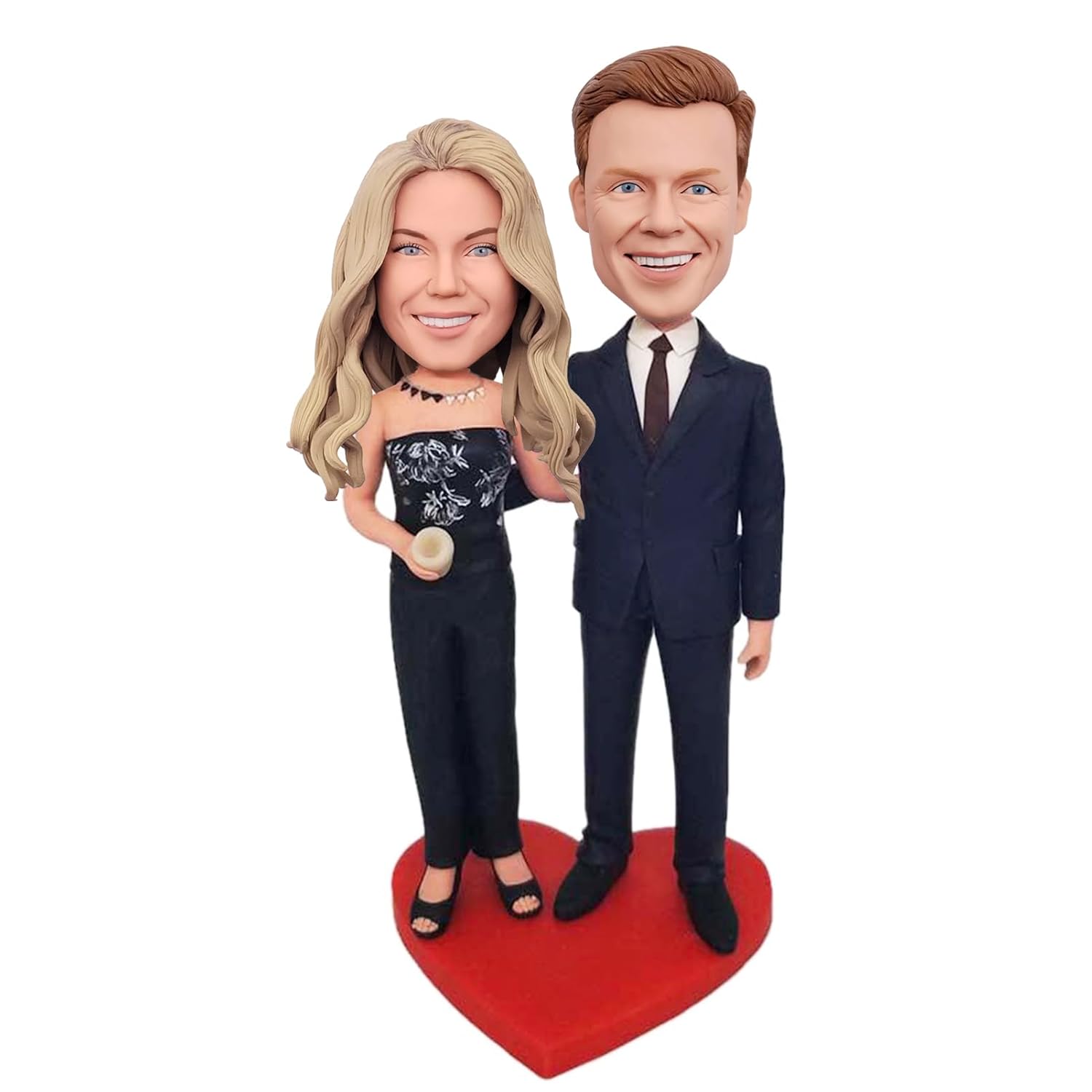 Custom Bobblehead Figurine for Couples Anniversary Gift