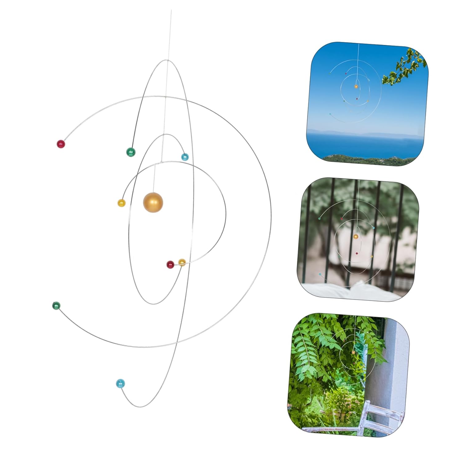 Modern Decor Physics Solar System Mobile for Boys and Girls