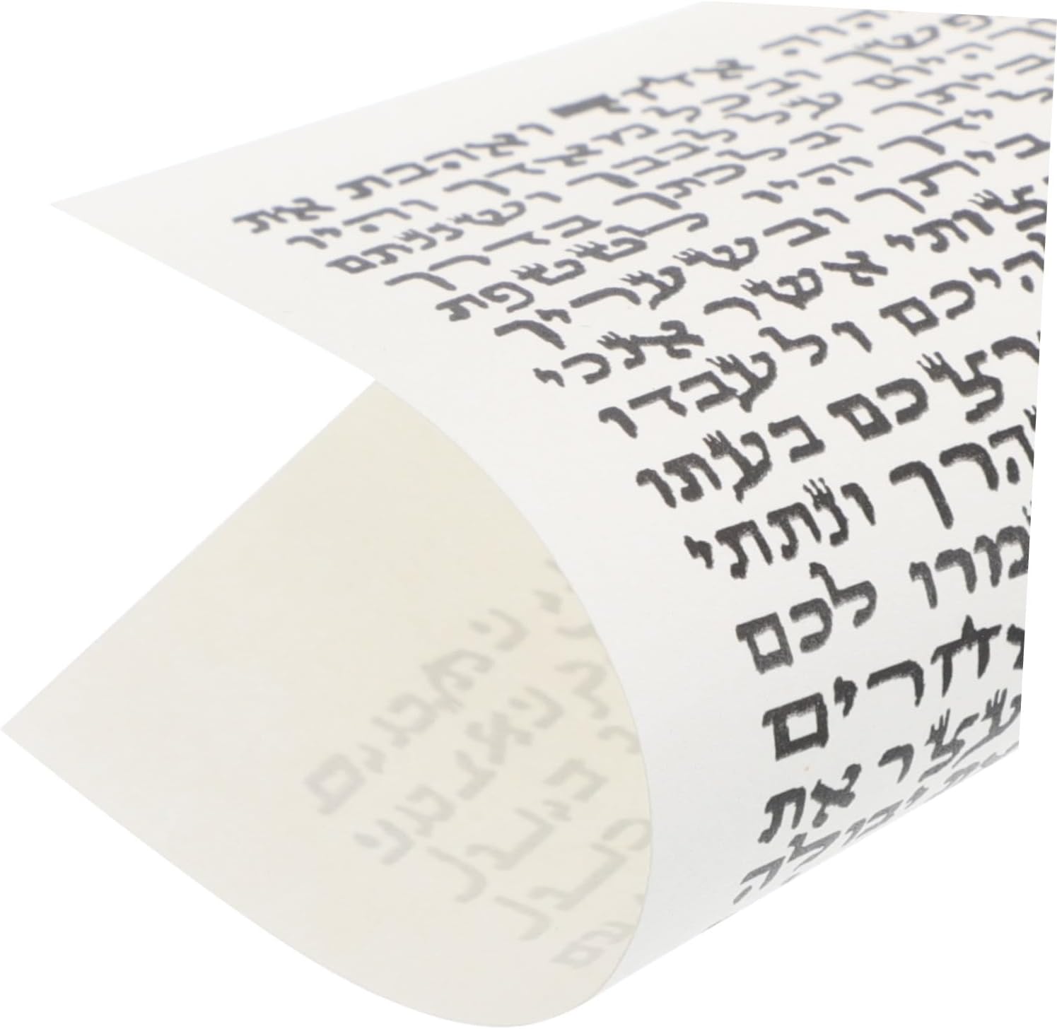 IMIKEYA 50pcs Mezuzah Scroll Jewish Door Decor Elegant Hebrew Wall Art for Home Blessings and Religious Significance