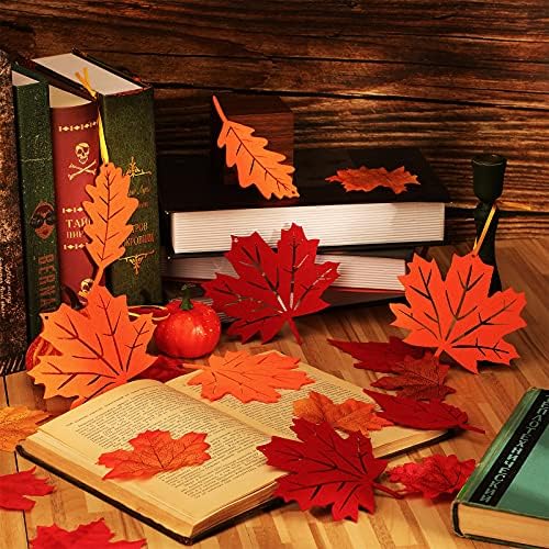 Tatuo 24 Pcs Fall Tree Decorations for Thanksgiving