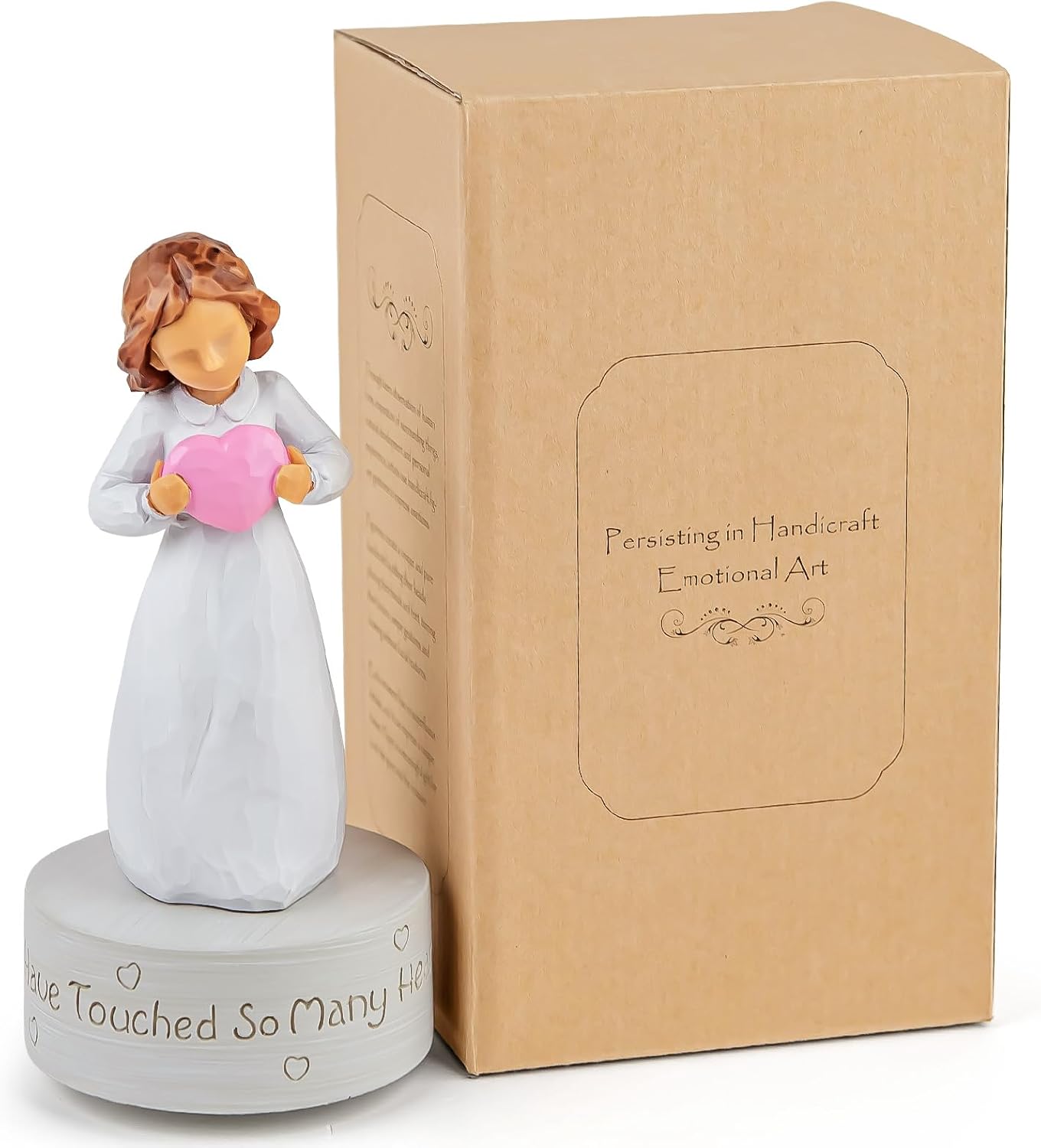 AIDLNS Music Box for Girls Love Heart Musical Figurine