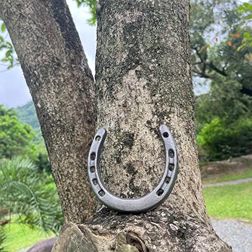 Atpxdk 2 Pc Cast Iron Horseshoe Wall Decor