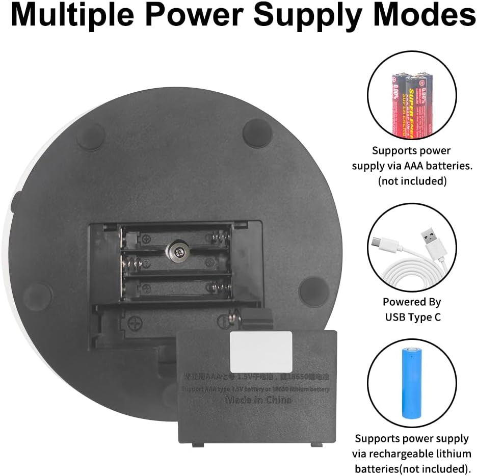ComXim Motorized Rotating Display Stand with Remote Control and Knob Speed Adjustment