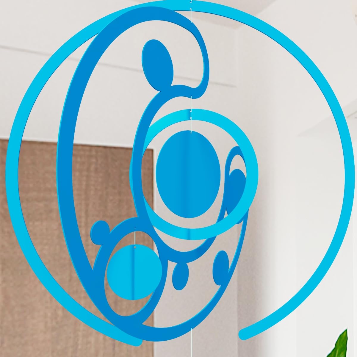 Cosmic Orbit Mobile - Decorative Mobile with Concentric Shapes
