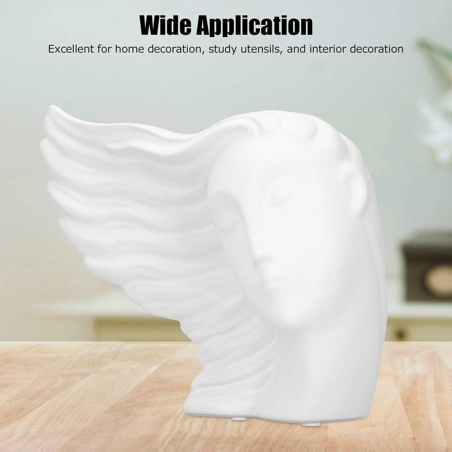 Women Head Sculpture Ceramic Art for Home Office Decoration