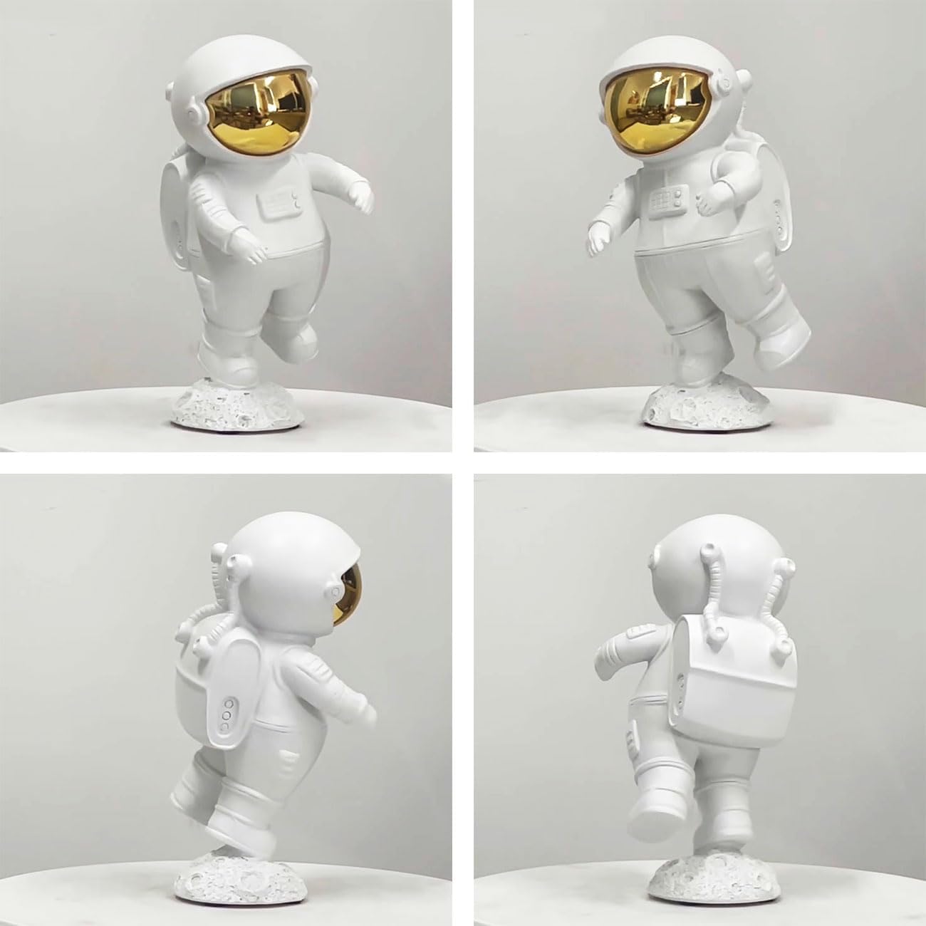HAUCOZE Astronaut Sculpture 75 Inch Decor Statue