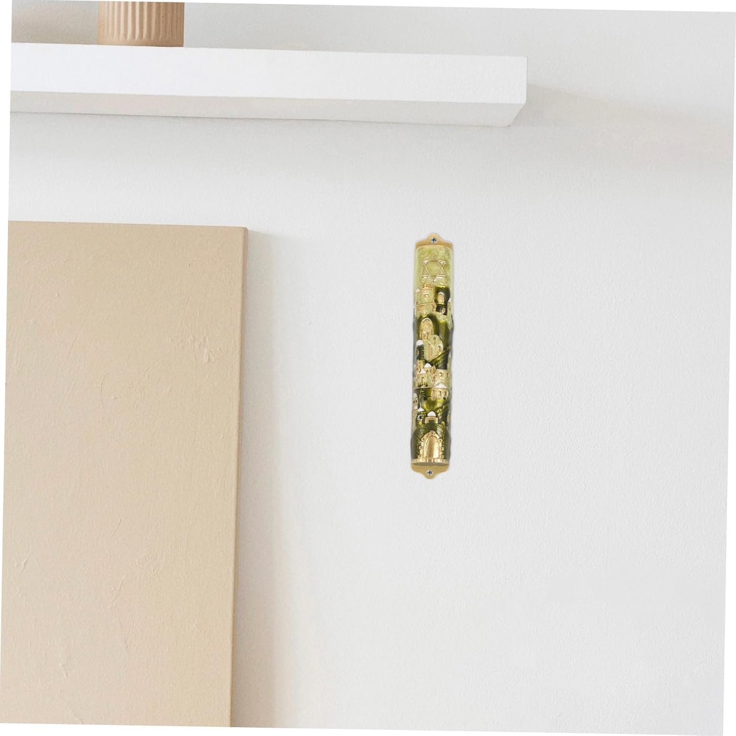 PRETYZOOM Hanukkah Door Decor Mezuzah Decoration Blessing Scripture Cover