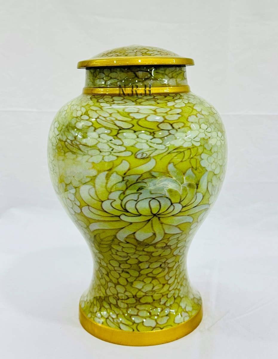 Lotus Flower Urns for Human and Pet Ashes Aluminum Cremation Urns