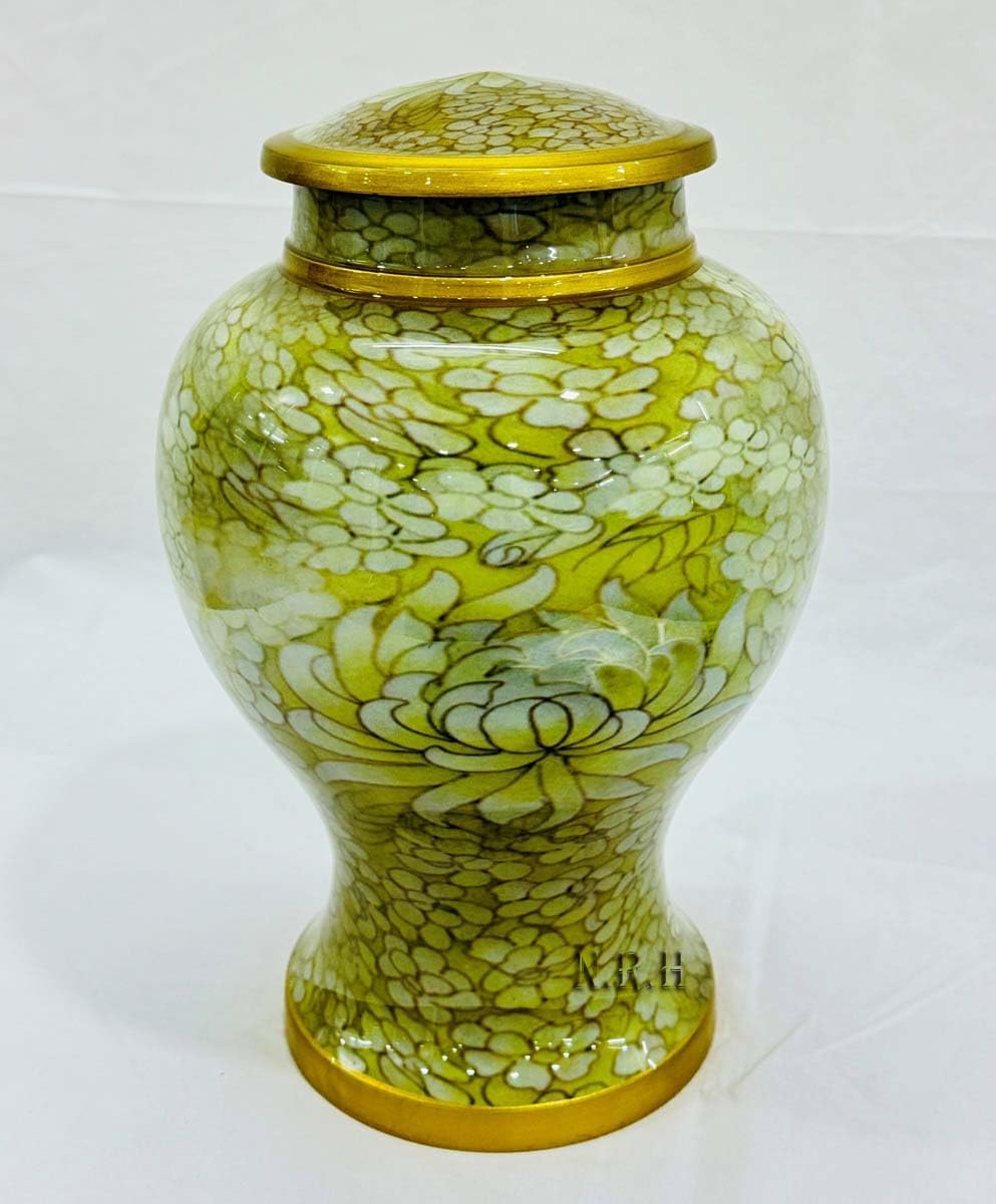 Lotus Flower Urns for Human and Pet Ashes Aluminum Cremation Urns