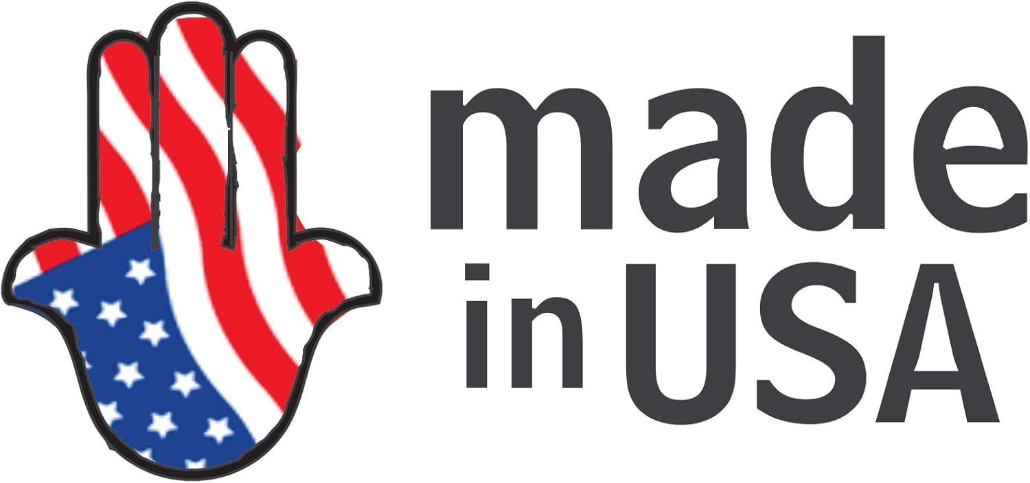 Five Diamonds Mezuzah - Art Glass Gift Box with Non Kosher Scroll Included Hand Made in The USA