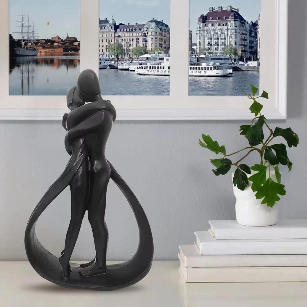 Resin Couple Sculptures Romantic Home Decor Gift