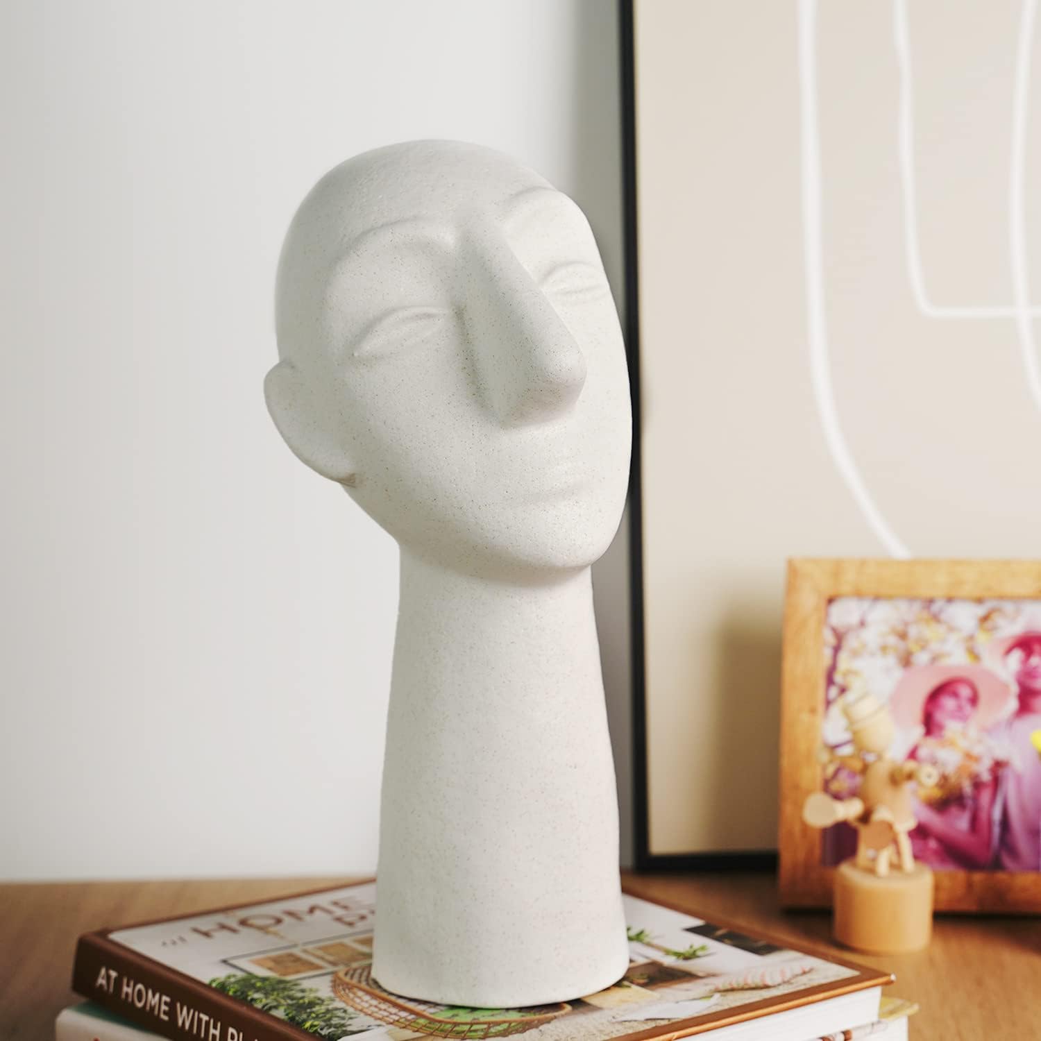 Abstract Ceramic Sculpture - 118 Inch Home Decor Statue