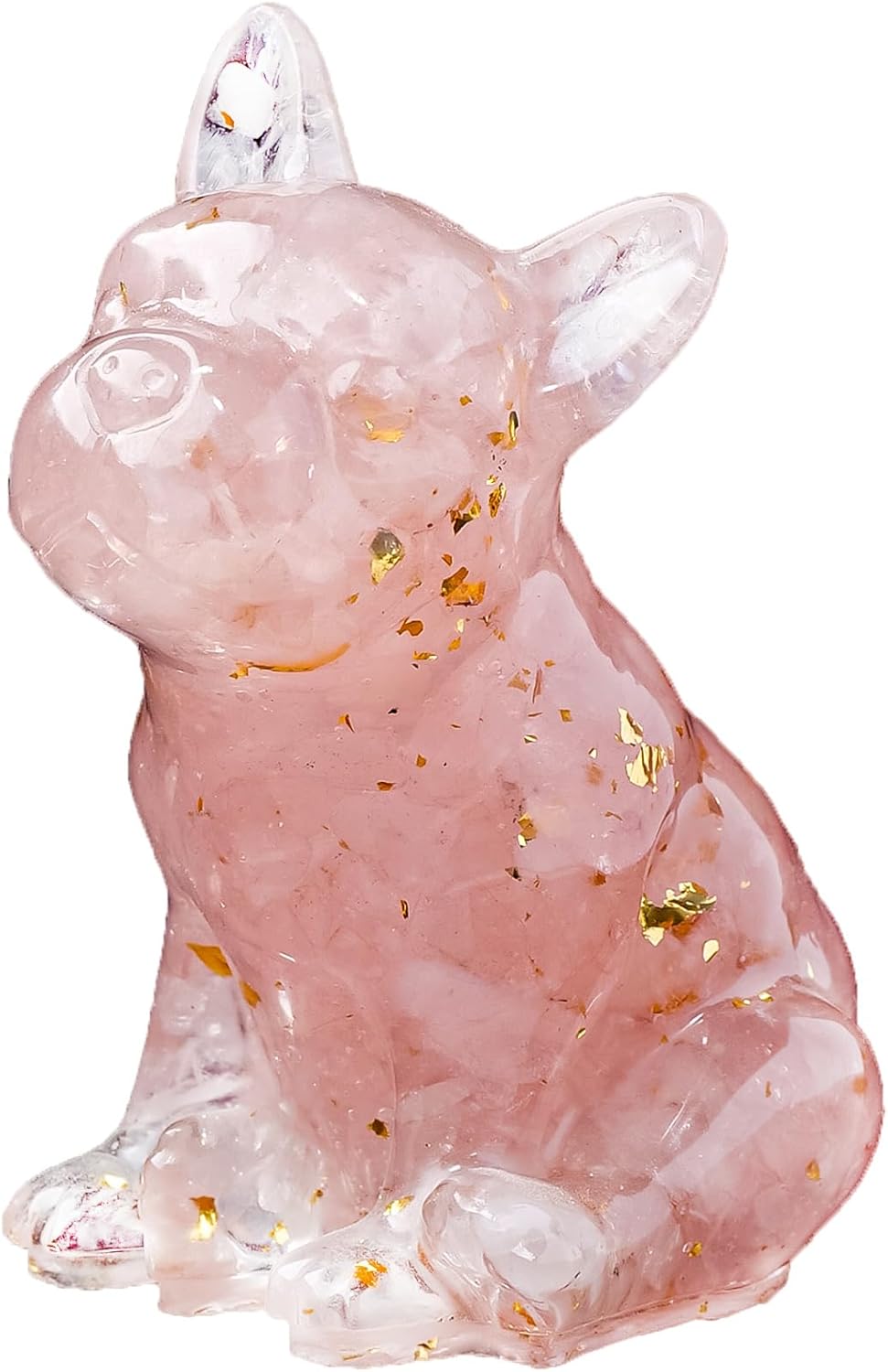 Crystal Resin French Bulldog Gravel Drop Decor Set