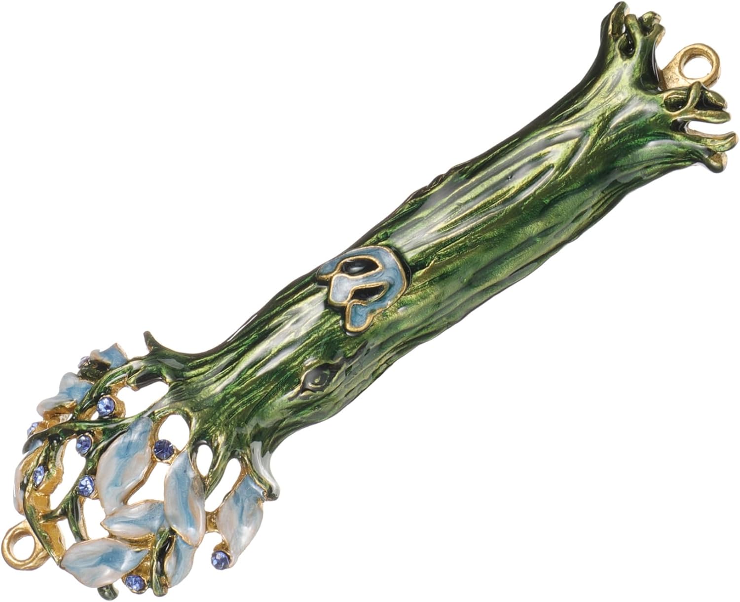 Yardenfun Vintage Metal Mezuzah Plaque for Door Decoration