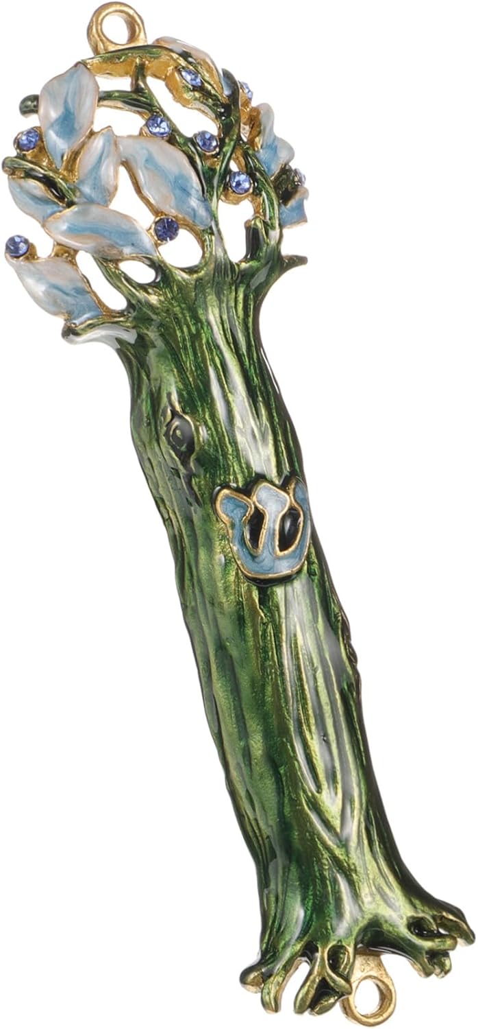 IMIKEYA Retro Metal Mezuzah Door Ornament Decor