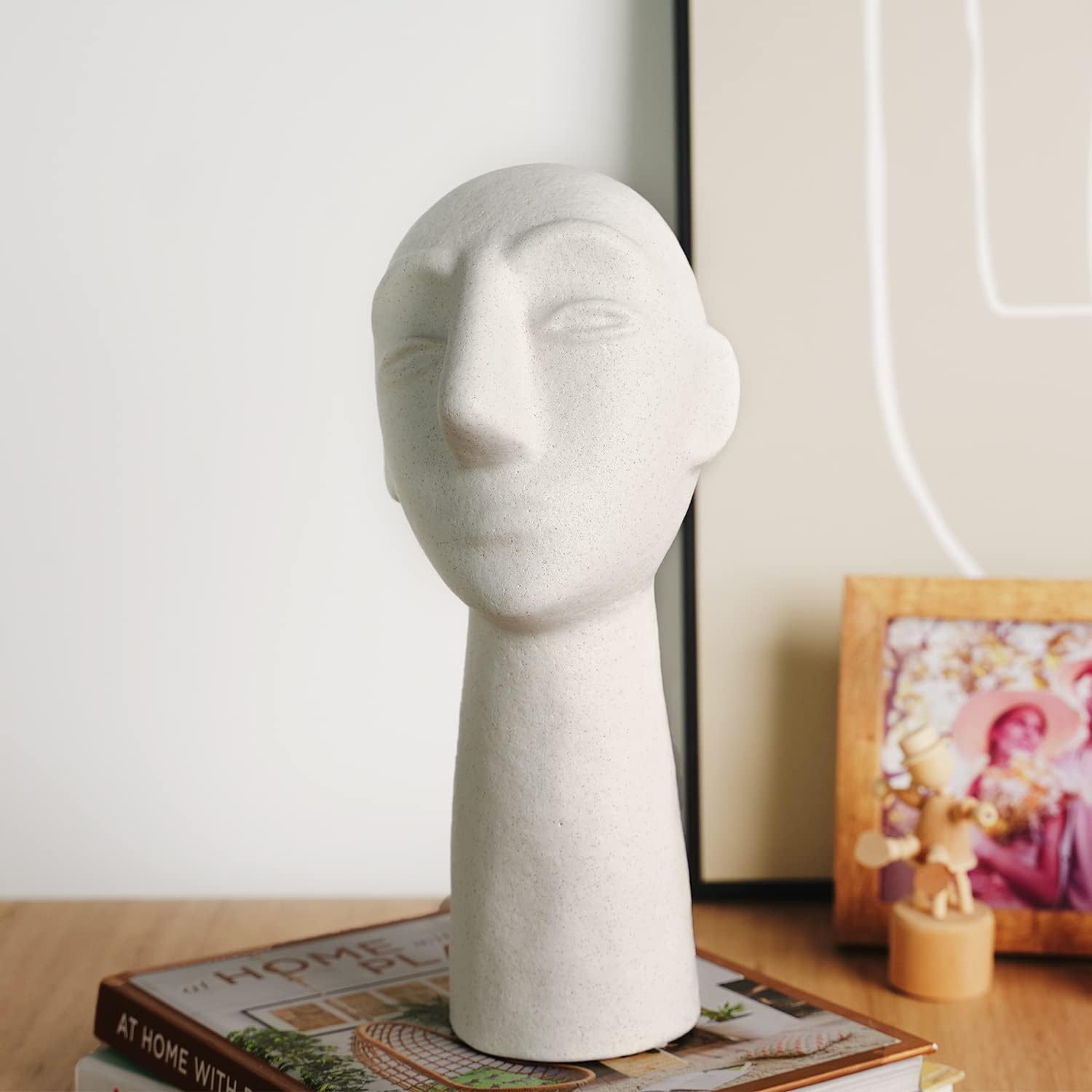 Abstract Ceramic Sculpture - 118 Inch Home Decor Statue