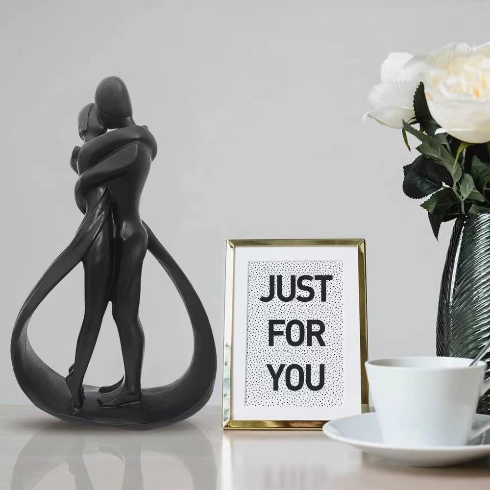 Resin Couple Sculptures Romantic Home Decor Gift